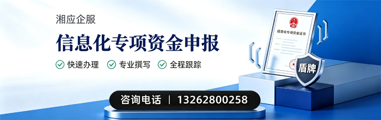 哈尔滨信息化专项资金申报服务